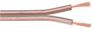 Kabel głośnikowy przezroczysty