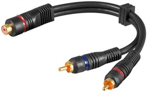 Kabel adapter Y audio