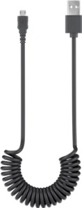 Kabel Micro-USB do ładowania i synchronizacji, kabel spiralny