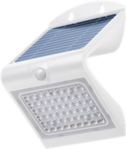 Solarny kinkiet LED z czujnikiem ruchu, 4 W