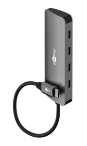 Slim 4-Port USB-Hub, USB-C™ auf USB-C™, 10 Gbit/s