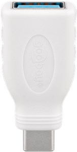 USB-Adapter USB-C™ auf USB-A, OTG, weiß