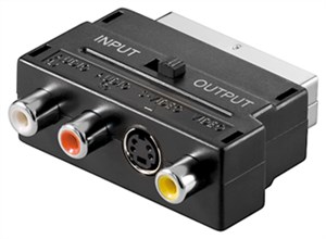 Adapter Scart (IN/OUT)