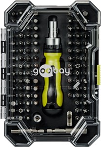 Zestaw śrubokrętów z 100-częściowym zestawem bitów