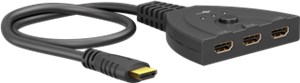 Przełącznik HDMI™ 3 do 1
