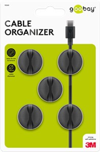 Gestione cavi a 1 slot (mini), nero 