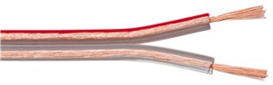 Kabel głośnikowy przezroczysty
