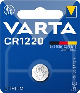 CR1220 (6220) bateria, 1 szt. w blistrze