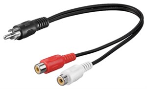 Kabel adapter Y audio