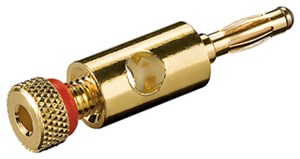 Fiche Banane avec Raccord à Visser