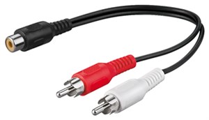 Kabel adapter Y audio