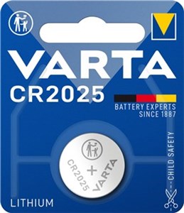 CR2025 (6025) bateria, 1 szt. w blistrze