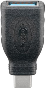 USB-Adapter USB-C™ auf USB-A, OTG, schwarz