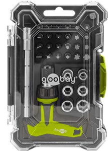 Zestaw śrubokrętów z 30-częściowym zestawem końcówek