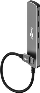 Slim 4-Port USB-Hub, USB-C™ auf USB-C™, 5 Gbit/s