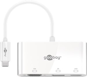 USB-C™ Multiport-Adapter auf VGA, DisplayPort™, HDMI™