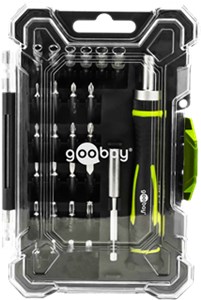 Zestaw śrubokrętów z 26-częściowym zestawem końcówek