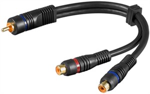Kabel adapter Y audio
