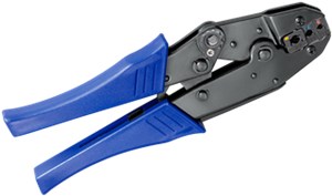 Szczypce zaciskowe do izolowanych końcówek kablowych