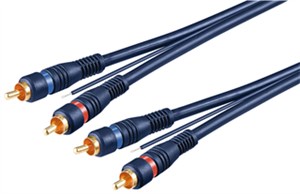 Kabel połączeniowy Car hi-fi stereo RCA