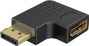 Adapter DisplayPort™ kątowy 90° w lewo