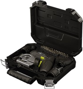 Mini wkrętarka akumulatorowa 4 w 1, zestaw 35-częściowy