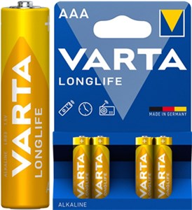 LR03/AAA (Micro) (4103) Batterie, 4 Stk. im Blister
